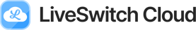 Liveswitch cloud logo black