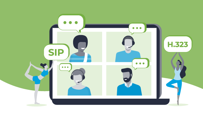 SIP and H.323 Integration into WebRTC